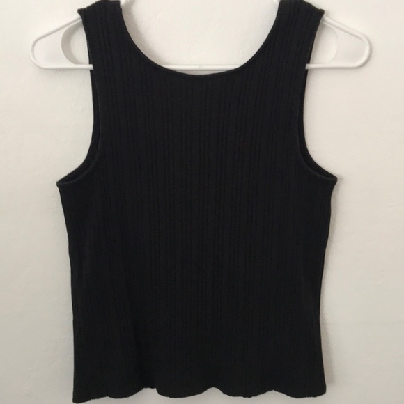 Madewell Ribbed Button-Front Tank Top - Picture 5 of 6